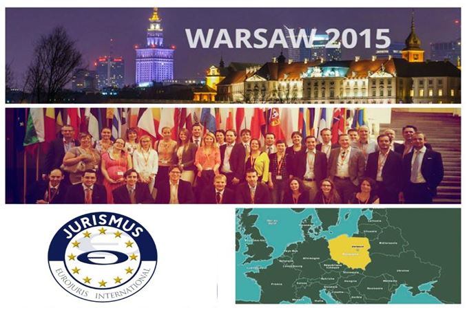 Jurismus International 2015 - A Varsovie, du 19 au 21 juin 2015