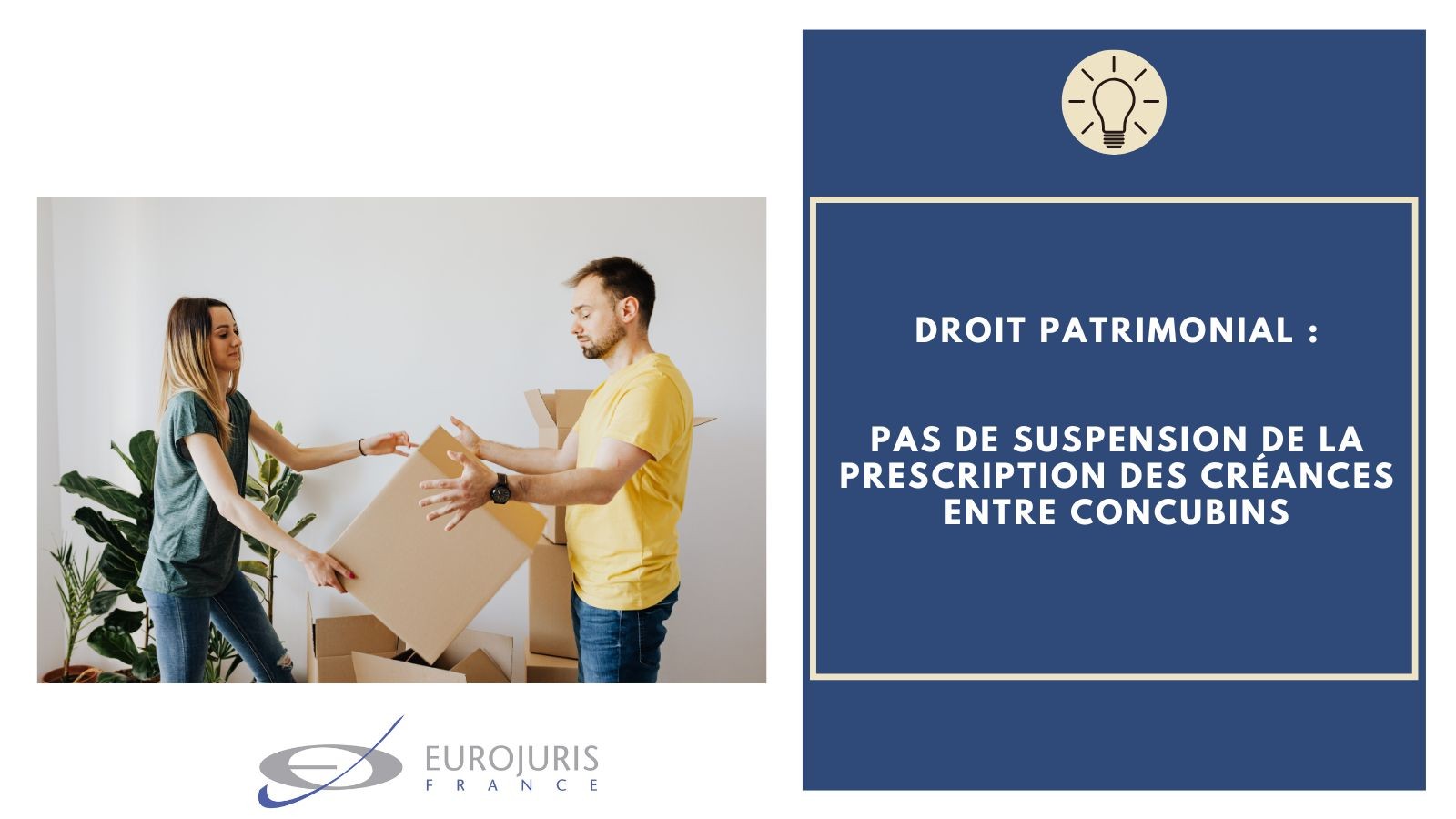 Concubinage créance et prescription