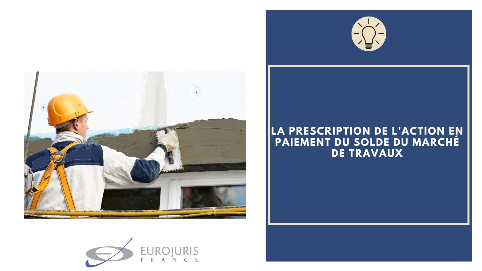 Action paiement solde travaux