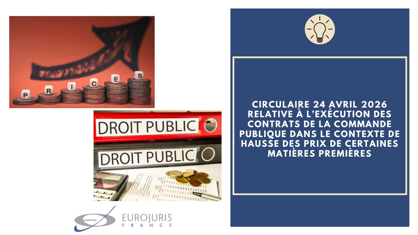 Execution contrat commande publique et hausse prix