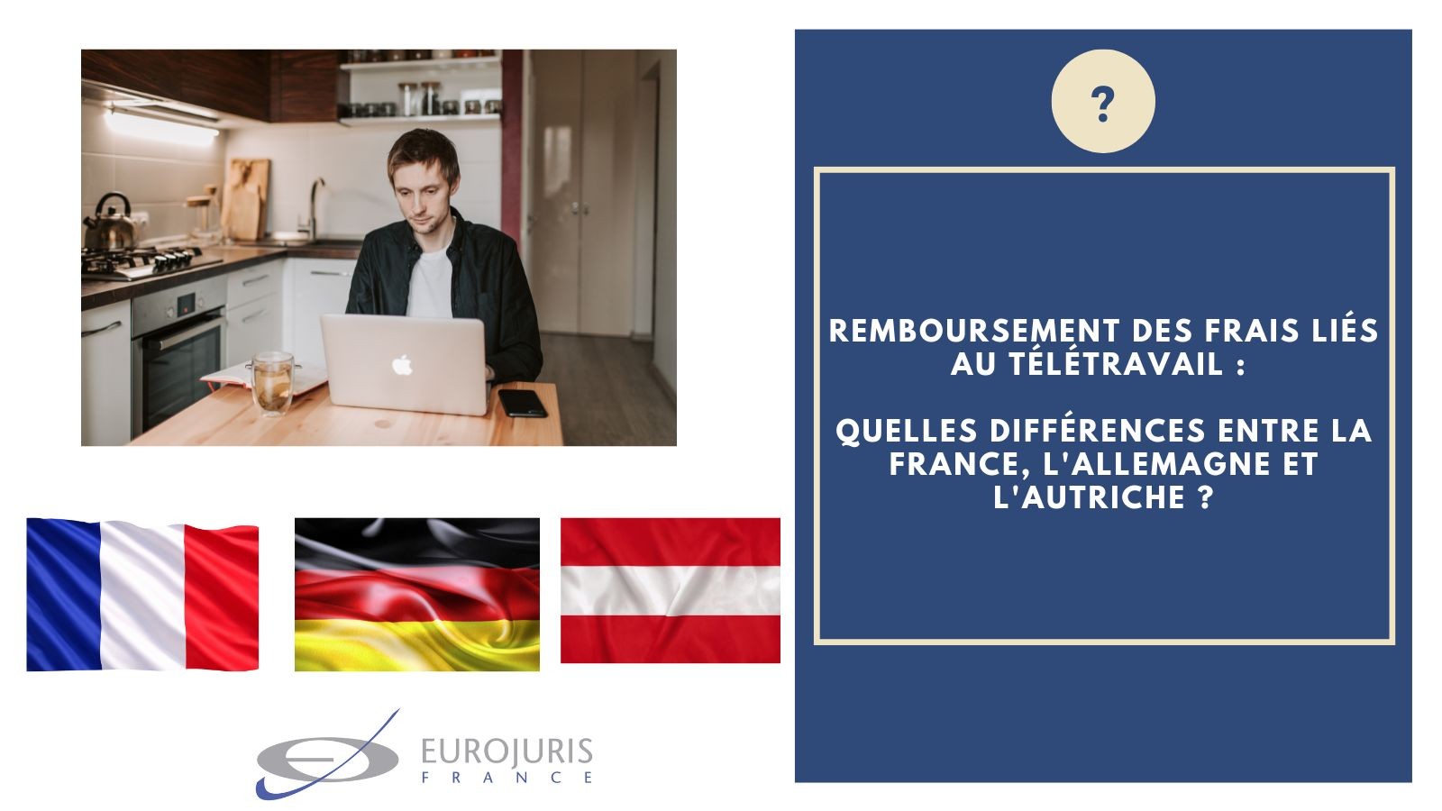 Remboursement frais télétravail France, Allemagne, Autriche