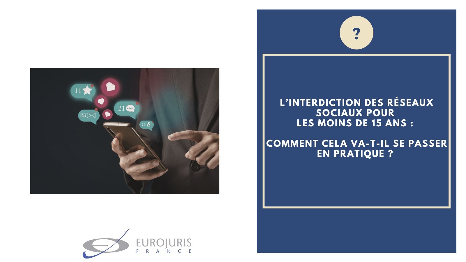 Interdiction des réseaux sociaux pour les moins de 15 ans