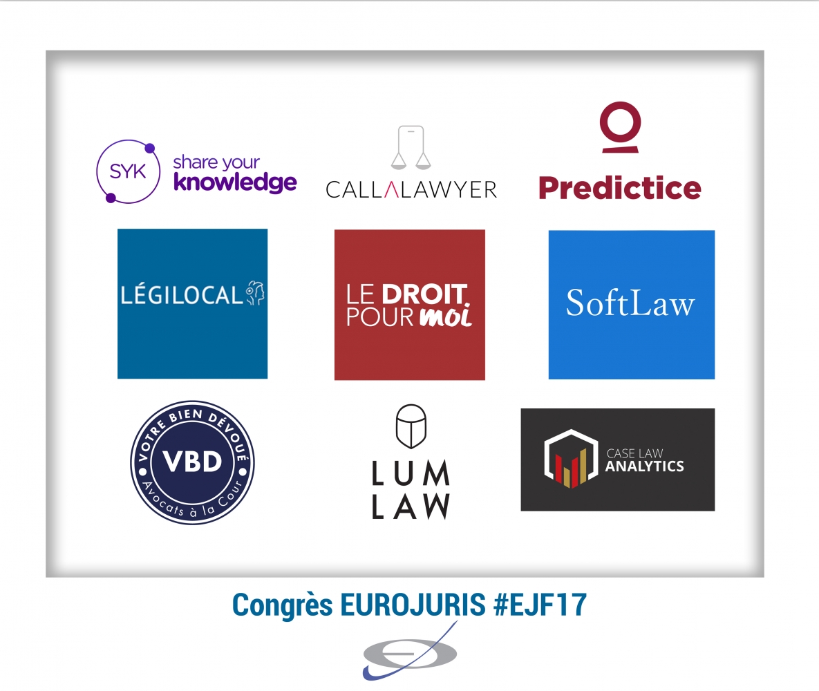 9 legaltech Jeunes Pousses présentes au Congrès d'Eurojuris France