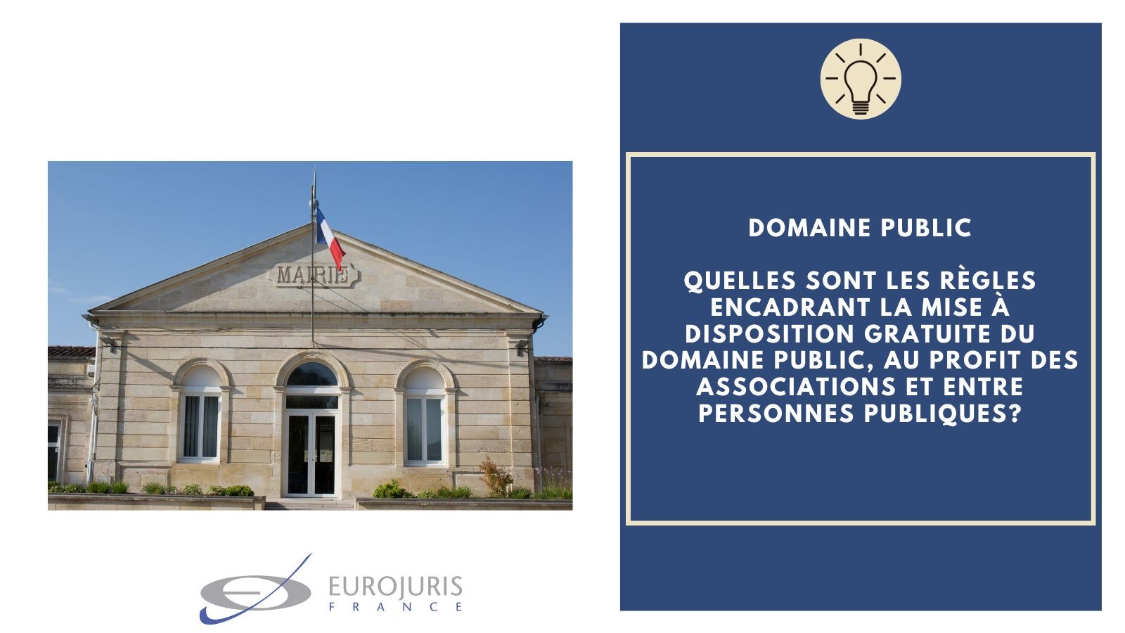 Mise à disposition gratuite domaine public