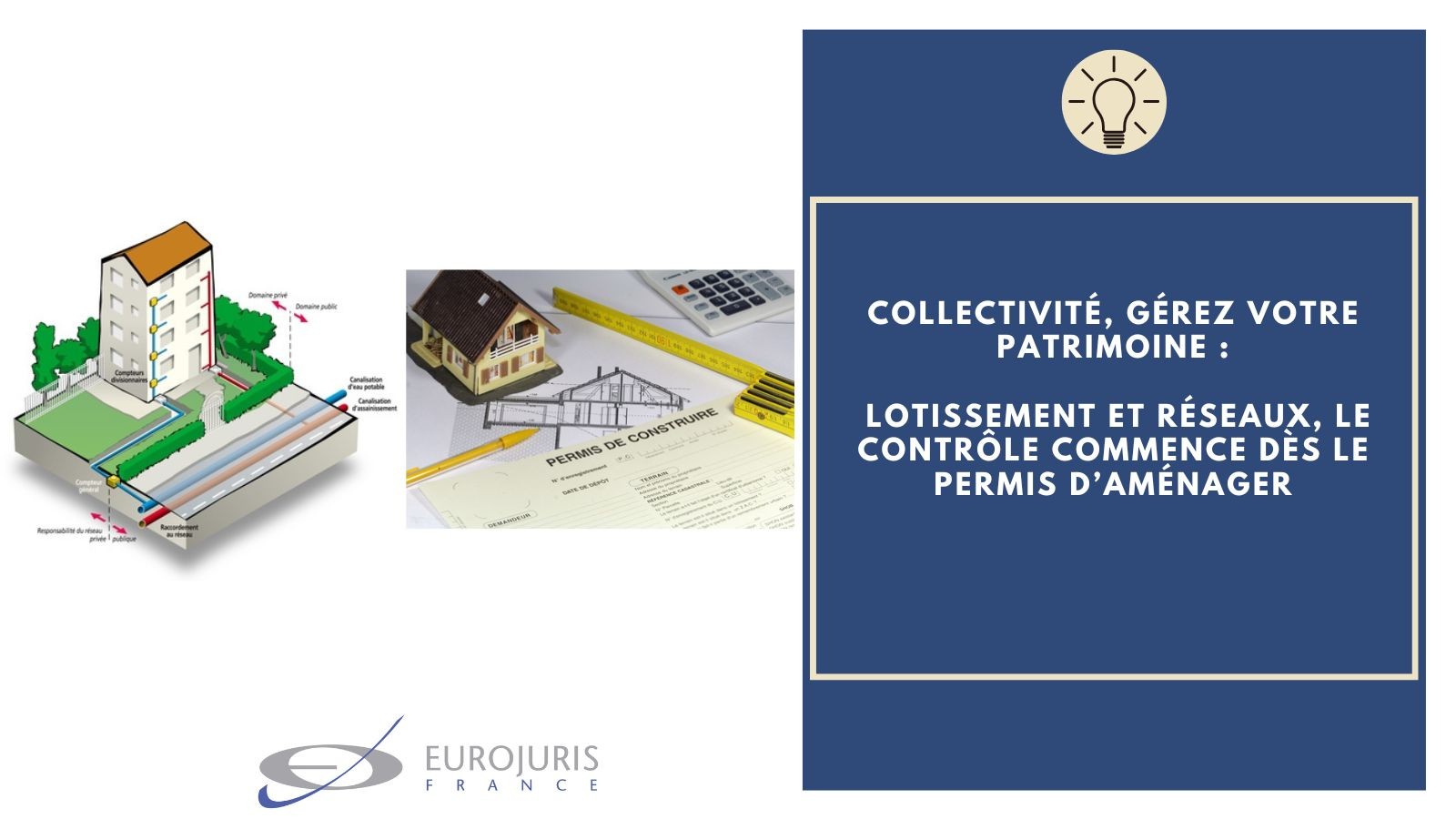 Permis d'aménager, lotissements et réseaux