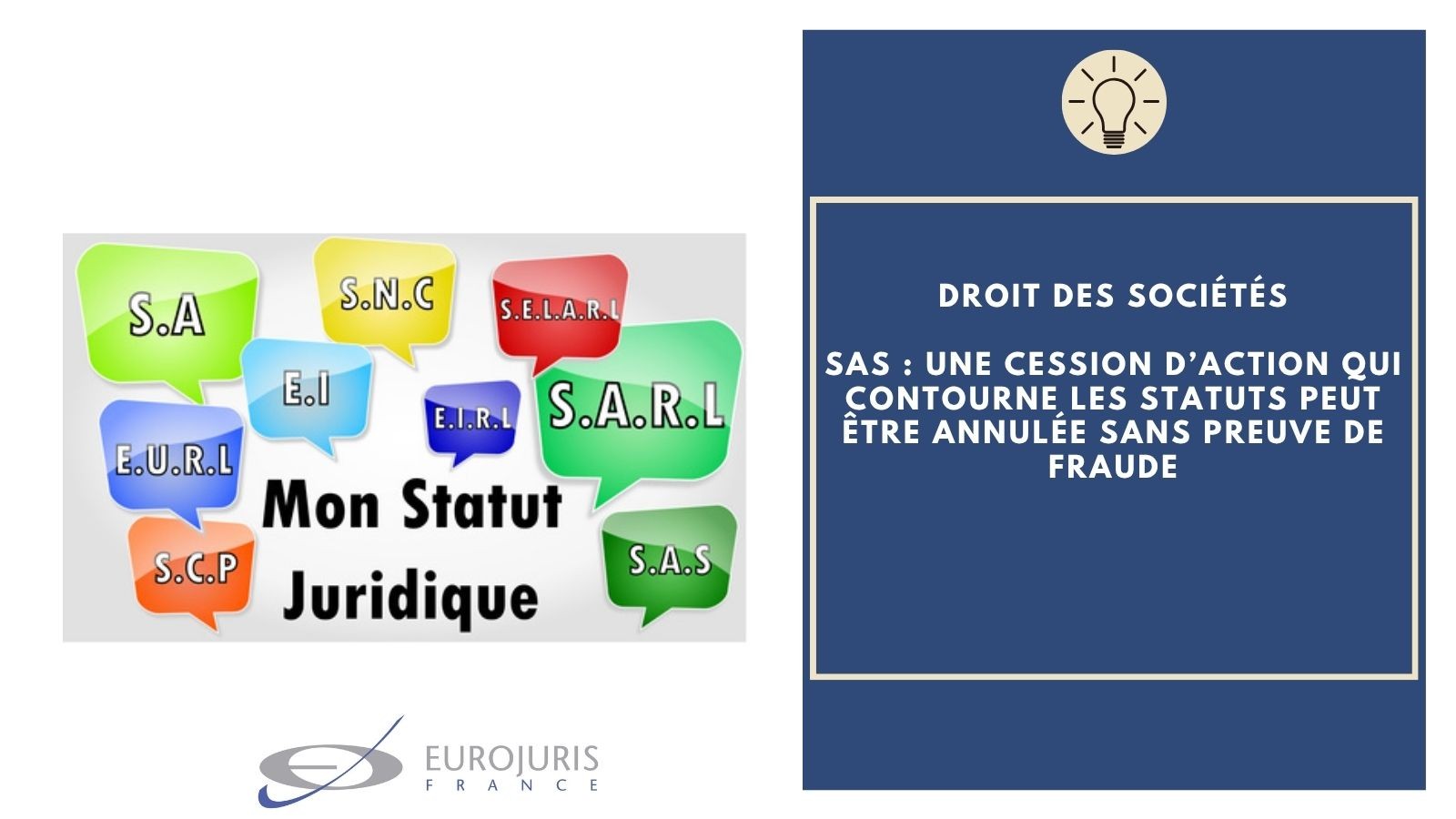 SAS et cession d'action