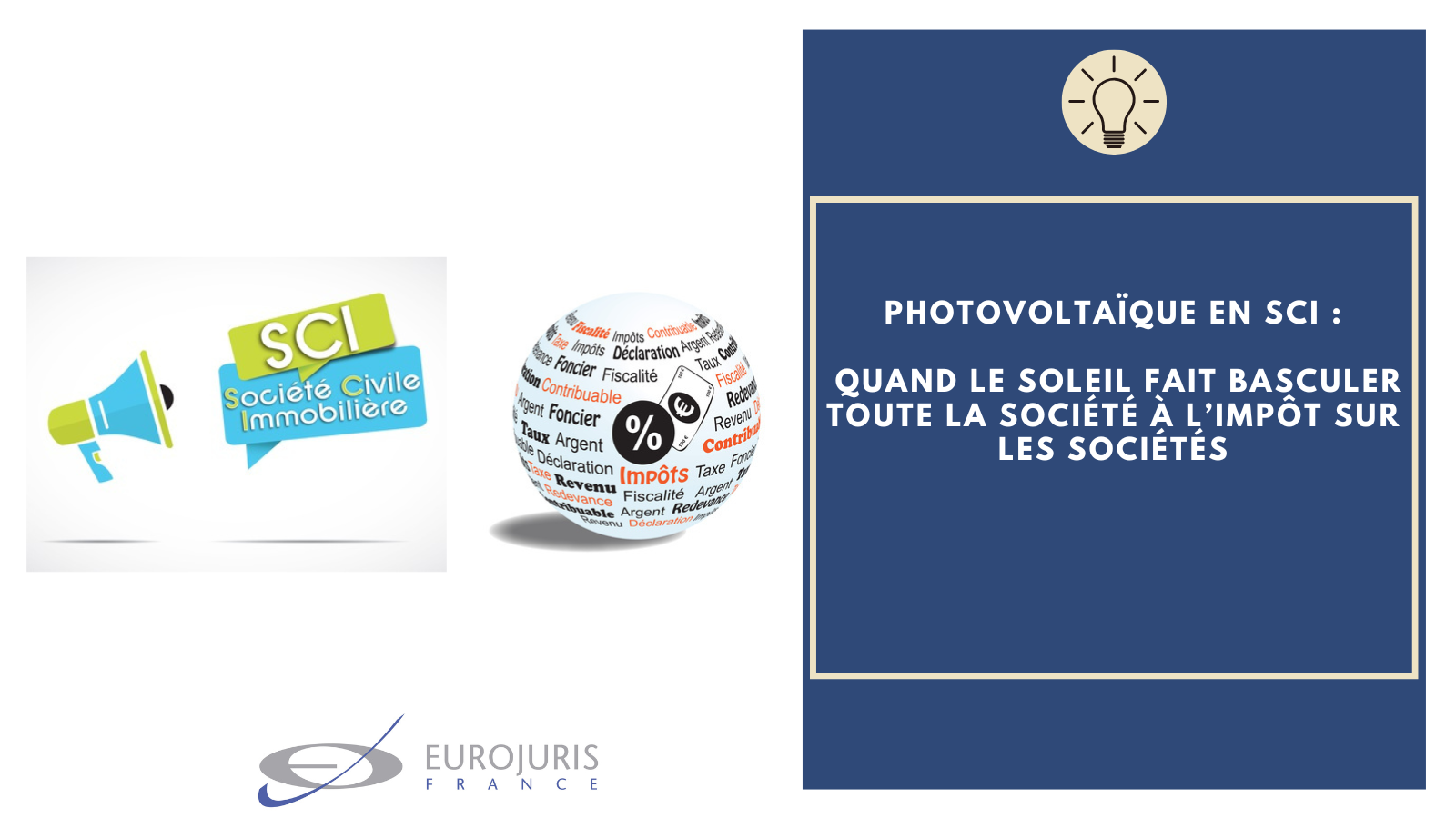 SCI, Photovoltaique et IS