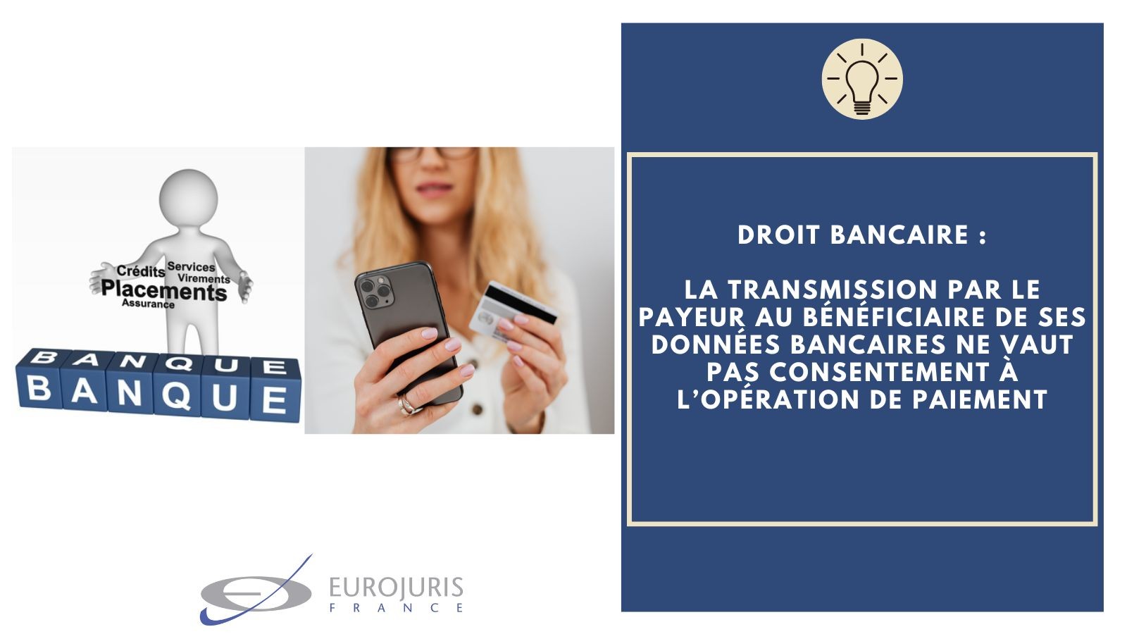 Transmission données bancaires