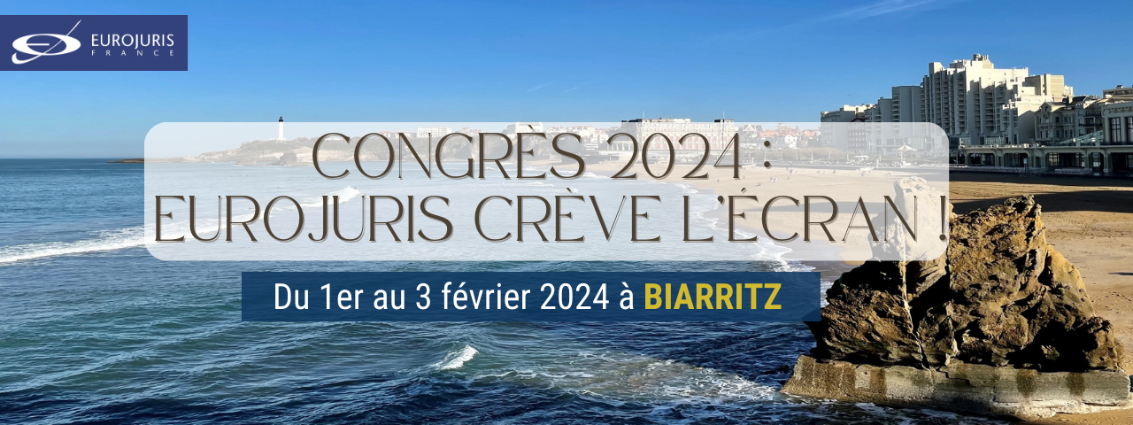Congrès Eurojuris France 2024